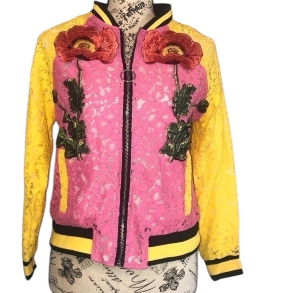 *NWT- Chinese Souvenir Bomber Jacket by Yativi. Size medium - Picture 2 of 8